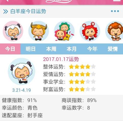 白羊座明天财运好吗男 白羊财运旺盛