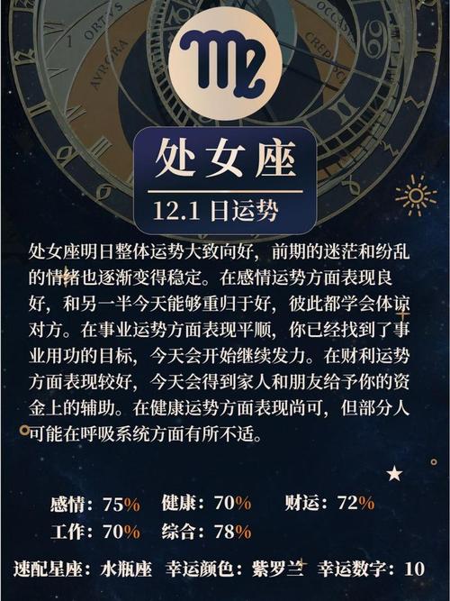 处女座2019年每月运势 未来10年星座运势