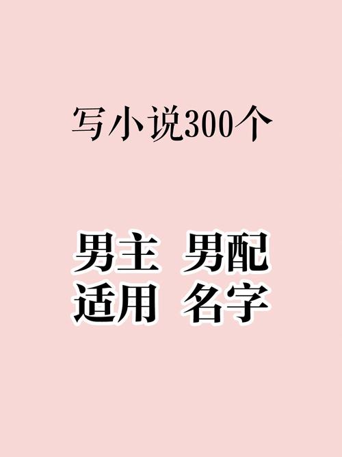 小说男主配对小说名字 小说男主名字文雅一点