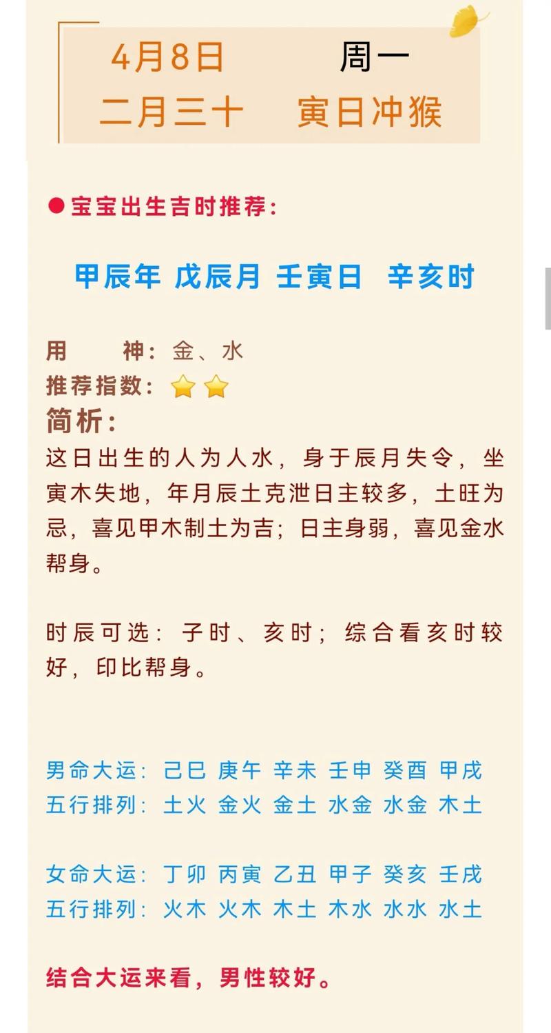 4月剖腹产的吉日预测 2024剖腹产一月吉日
