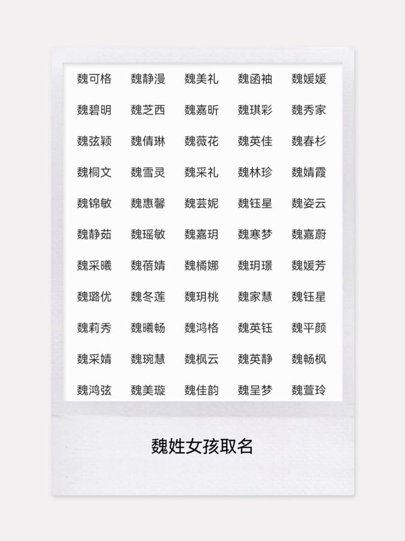 魏可之名字测算 姓名测分神器