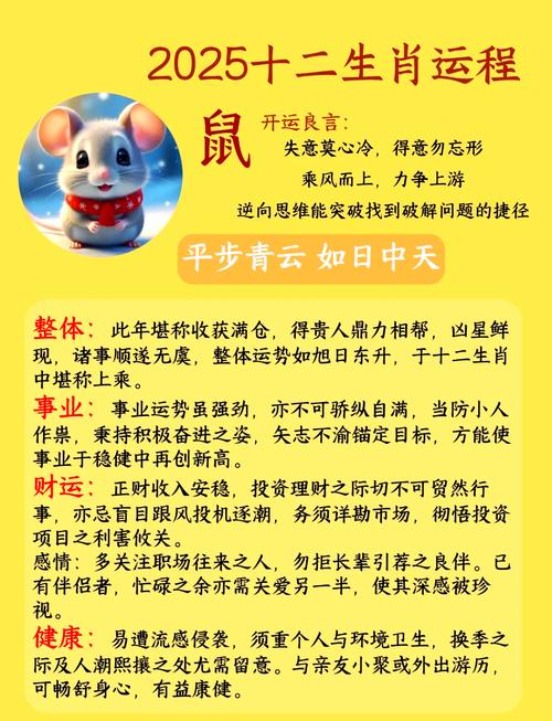2025年属鼠的黄道吉日(2025年鼠人全年运程)