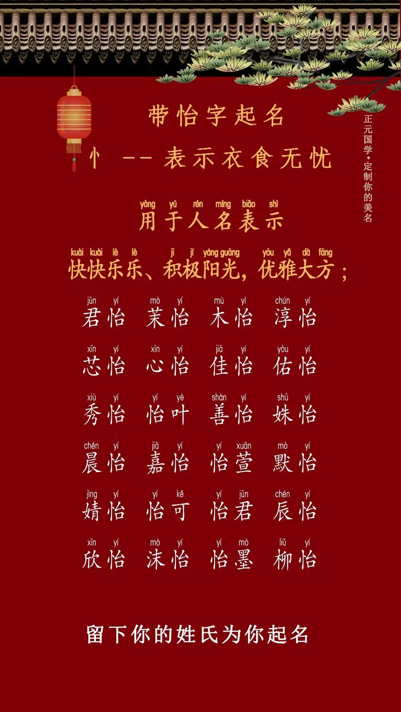 怡字虎女宝宝取名寓意 虎宝宝取名带怡字的名字