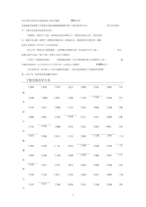 丁姓猴宝宝起名 丁姓韩国名字女孩起名