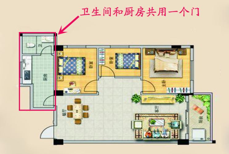 小型公寓厨房风水布置 厨房高低台对风水有影响吗